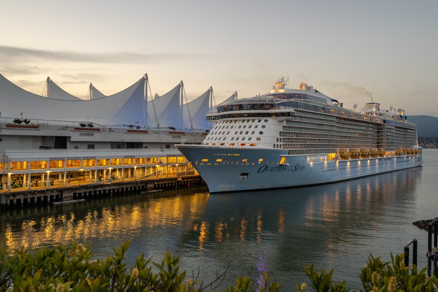 royal caribbean ovation of the seas 2023 Ovation of the seas alaska itinerary map Cruise Everyday